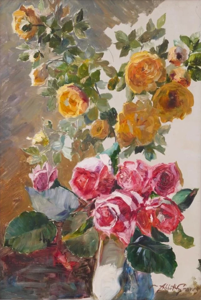 Abbott Fuller Graves-47-natura morta con fiori